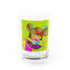 ヤサイニンニクアブラカラメマシマシにゅんぺいのクラウンガール！ Water Glass :front