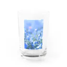 はやしの光を浴びる Water Glass :front