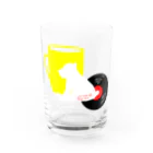 音楽喫茶そぽしなのカップ＆シロクマ＆レコード Water Glass :front