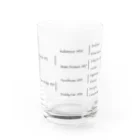 ゆたぽんのTONY BIN Water Glass :front