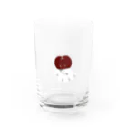 原子のリンゴおばけ Water Glass :front