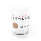 武者小路夕桐の猪突猛進 Water Glass :front