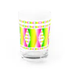 ✨🌈✨ユラクラカン🇯🇵 ✨🌈✨の🌸春色虹グラス🌈 Water Glass :front