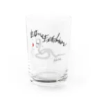 Babachang Exhibitionの蛇骨くん Water Glass :front