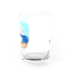 White Worldのなつの天使 Water Glass :front