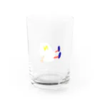 CHIMNEY雑貨店のおすわり二頭身おばけ Water Glass :front