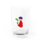 ノブとバイオとグッズのコップ〜ワクチンver. Water Glass :front