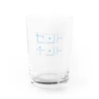 あきもりのセントテント ロゴ Water Glass :front