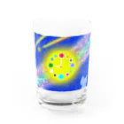 ひがしぐもの月時計 Water Glass :front