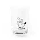 洋食屋　　小薗のえびえもん Water Glass :front