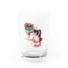 ayanodaganeのＤＩＮＥＲ ＤＡＧＡＮＥ Water Glass :front