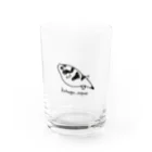 コフグのおまめずshopのおまめずロゴ入りグラス Water Glass :front