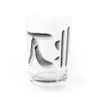 LalaHangeulのハングル　訓民正音デザイン① Water Glass :front