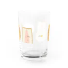 cotton-berry-pancakeのすり身ちゃん Water Glass :front