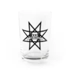 Alba spinaの八芒星　悪魔 Water Glass :front