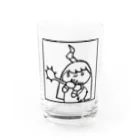 チビ画伯＋チビママのCUTE DEMON Water Glass :front