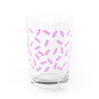 pino子 shopのピンクウーパールーパーくん Water Glass :front