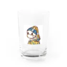 MINON SHOPのイマドキのターバンの少女。 Water Glass :front