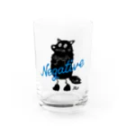 kocoon（コクーン）のネガティブ犬 Water Glass :front