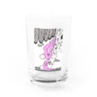 【Yuwiiの店】ゆぅぅぃーのウサ恋★恋してる　イラスト Water Glass :front