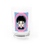 nanastoreのwoman and man Water Glass :front