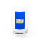 animal おのみちのBLUE RESERVOIR PENGUINS  Water Glass :front