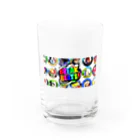 バトル エアホッケー ブレイクビーツ!【公式グッズ】のブレイクビーツ!グラフィックス Water Glass :front