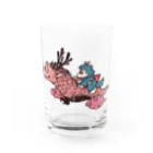 あらいきりこのおおかみくんと龍 Water Glass :front