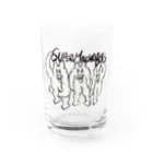 はるやんのsuper macho boys Water Glass :front