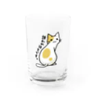 毒舌うさぎのギョーカイねこ「誘われまちです。」 Water Glass :front