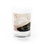 小林大悟のグッズショップの『湿度と三匹』シリーズ Water Glass :front