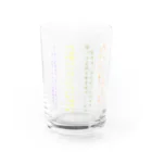 かわきた屋の短歌グラス Water Glass :front