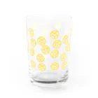 すずの木洋品店の辛子レンコン柄のグラス Water Glass :front