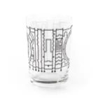 よシまるシンのあみだDJくじ太郎 Water Glass :front