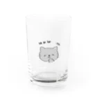 ポピーとなかまたちのわらうねこさん Water Glass :front