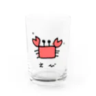 Mark Squier Design SUZURI店のEbi Water Glass :front