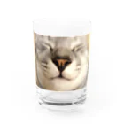 ギャラリーのろぺこのシアワセのおヒゲぶくろ Water Glass :front