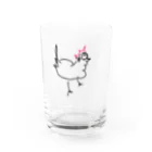 sasamiの親鳥 Water Glass :front