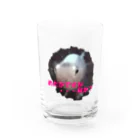 湯けむりshopのめだかですが・・・何か？ Water Glass :front