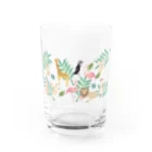 SOMALY【SUZURI店】のサバンナワールド Water Glass :front