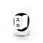 ショップうたじゅるの全国手帳スカスカ会の本物グッズ Water Glass :front