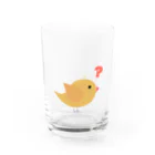 ほろほろのIF30 ハテナのヒヨコ Water Glass :front