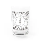 なつこのみせのマンガ風ふきだしシリーズ「ぐぬぬ…」 Water Glass :front