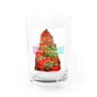 N.Pのクリスマス Water Glass :front