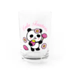 Lala Fantasia SUZURI StoreのLala Panda Yakiimo Water Glass :front