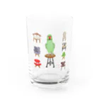 小桜森のワカケと椅子いろいろ Water Glass :front