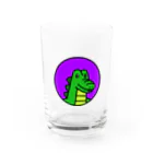 クリプトン教授/professorcrypton.ethのBasic Crocodile Water Glass :front