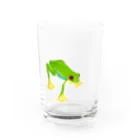 suzuejyaの赤目あまがえるん Water Glass :front