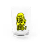 INASBY 髑髏毒郎の黄爺 Water Glass :front