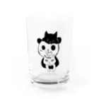 パンニャンのパンニャン　抱っこ Water Glass :front